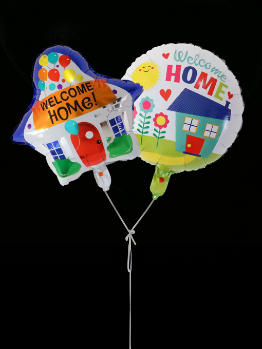 Globo con Helio, WELCOME HOME